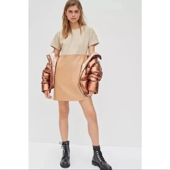 knee length dresses for ladies Avec Les Filles Puff Sleeve Short Women Jacket
